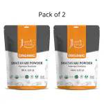 Just Jaivik Organic Shatavari Powder 100 g (Pack of 2)