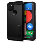 Spigen Black TPU Tough Armor Back Cover Case For Google Pixel 4A 5G