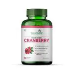 Simply Herbal D Mannose Cranberry Capsules Supplement With Powerful Probiotics & Anti-oxidants For Women & Men (60 Capsules)
