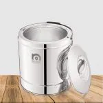 NanoNine Hot King Double Wall Insulated Stainless Steel Serving Pot, 7.5 Litre, 1 pc