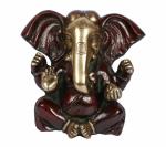 Kartique Home Decor Brass Ganesh Idol 5.5 Inch
