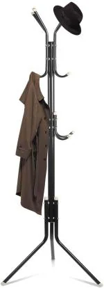 FreshDcart Black Alloy Steel Coat Rack Hanger