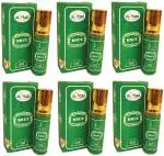 al hiza Brut Roll-On Real And Natural Attar Perfume, 6 Ml Each (Pack Of 6)
