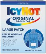 360Feel Icy Hot Original Pain Relief Patch For Instant Relief From Muscular And Joint Pack Of 1 (5 Pcs)
