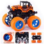 4WD Monster Truck Cars,Push and Go Toy Trucks Friction Powered Cars 4 Wheel Drive Vehicles for Toddlers Children Boys Girls Kids