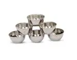 HAZEL Steel Vatti / Bowl - 6 Pcs Set - Small - M Vatti S10