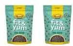 Tulsi Chia Seeds | Fit & Yum | 200 Gm Each | Pack of 2 | 400 Gm