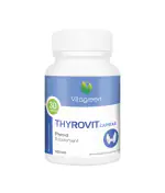 VitaGreen Thyrovit Capsules For Thyroid Support, Pure Natural, Ayurvedic , 500 mg, 30 Capsules