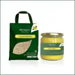 B&B Organics Thooyamalli Rice (25 kg) Get free Ghee 100 ml