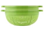 Kuber Industries Green Plastic Baskets For Fruits And Vegetables And Handy Storage Basket (2)