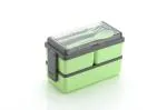 Faverito Premium Quality Airtight Lunch Box Set 3 Compartment School,Kids & Office (Multicolor)