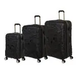 it luggage Skulls II ABS Hardsided Suitcase Expandable8 Wheel Trolley Fashion Luggage Set of 3-Small-54.6cm,Medium-71cm,Large-80.5cm