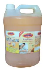 DEVBRAND Mithila Chemicals 5 Ltr Refill Can Liquid Handwash With Haldi Chandan Touch| Break The Chain Of Infection | Kills 99.9% Germs | 5 Litre Economy Pack |Haldi Chandan Fresh Hand Wash Gel- 5 Ltr