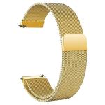 LIDDU Stainless Steel Smart Watch Strap for Noise Fit Helo, Active and Evolve (Gold)