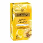 Twinings Lemon and Ginger Tea, 25 Tea Bags
