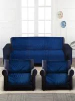 Multitex Holland Sofacover 5 Seater-Navy Blue