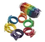 Samyak 24 Pcs Hair Ties Rubber Bands Butterfly Ponytail Holders For Kids Girls Hair Accessories Set