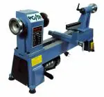 Voltz MCS450 - Wood Lathe Power Wood Turning Lathe 450mm 550W Mini Lathe Machine 5 Speed 760/1100/1600/2200/3200 RPM Wood Lathe Perfect for High Speed Sanding and Polishing of Finished Work