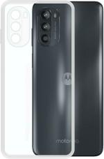 BINTAGE Back Cover for MOTOROLA Moto G82 5G (Transparent, Flexible, Silicon)