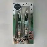 KA CAYLA Lash Sensational Washable Mascara, Lengthening and Volumizing Full Fan Effect, Blackest Eyeliner (2 Items in the set)