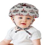 Baby Helmet Toddler Head Protector Upgrade Infant Safety Helmet Hat Head Drop Protection for Boys Girls Learn to Walk Crawling Adjustable Head Guard Protective (Peach)