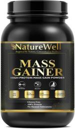 Naturewell Mass Gainer Plus Plus With Enzyme Weight Gainers - Chocolate, 1500 Gram
