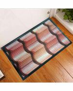 Status 3D Printed Digital Home/Living/Lobby/Bathroom/Office Sanatizing Entrance Rubber Door Floor Mat with Anti Slip Backing (15 x 23 Inch)