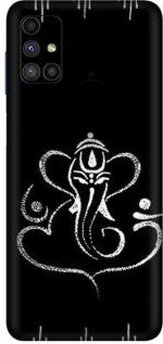 instyler Samsung M51 PRINTED SKIN STICKER DECAL LAMINATION (PERFECT FIT/ONLY BACK/MATTE FINISH)