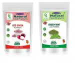 SHOODDH (RED ONION POWDER + MINT LEAF POWDER) FOR COOKING 1KG + 1KG