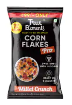 True Elements Corn Flakes Pro Millet Crunch 260gm
