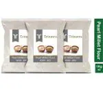 Trinetra Bajra Atta 3 kg (1Kg X 3 Pack)