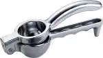 Shruthi Lemon Squeezer Heavy Duty Rugged Metal Citrus Juicer & Lemon Juicer Hand Press With Curved Handle Manual Lemon Lime Squeezer Metal Citrus Squeezer