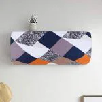 Dakshya Industries Elastic Stretchable Printed Split AC Cover for 1 & 1.5 ton Protection from dust, All Weather Air Conditioner Cover - ( Multicolor )