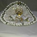 DAU JI ENTERPRISES JANMASHTAMI and HOLI Special Latest Designed Dress for LADDU Gopal JI (White Color) (Set of 1 Complete Dress of Laddu Gopal ji)(For 09 no. Laddu Gopal JI)