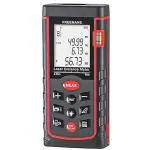 VERTEX PRO-L100 Professional Laser Distance Meter - 100m With Area, Volume, Pythagorean Measurement and Self-Calibration Function, Carry Bag and Batteries Included