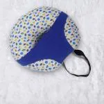 kradyl Kroft 5in1 Baby Feeding Pillow with 100% Cotton Detachable Cover Belt and Baby Hoop - Satellite