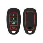 Cloudsale Car Key Cover For Hyundai Verna 2020 4 Button Smart Key