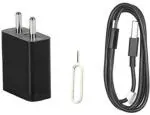 Badger Wall Charger Accessory Combo for Poco C31,Poco C3,Xiaomi Redmi 10A Sport Fast Charger like Original Adapter Cable (Black)