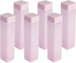 ANKEV Pink Plastic Square Water Bottle, 950 Ml (Pack Of 6)