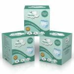 ETHICS ME & MUMMY Cloud-Soft Baby Diapers, Medium (M) Size, 27 Count (6-12kg) | Premium Diaper Pants | 12hr Leak Lock Protection - 2X Slimmer Non-Bulky Pant Style Diaper (Medium - Pack of 3- 27 Pads)