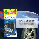 Little Trees New Car Scent Vent Wrap (4 pcs)
