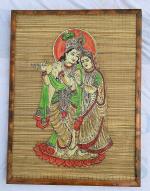 Royal 11 Lord Radha-Krishan handmade Decorative Wall Panel/Wall Frame/Handmade Wall Panel/Home Decor/Home Decoration/Handcraft Wall Panel (Radha-Krishan)