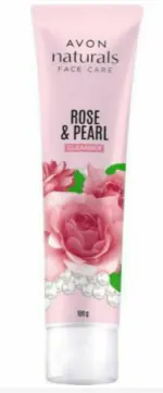 Avon Naturals Face Care Rose And Pearl Cleanser - 100 gm