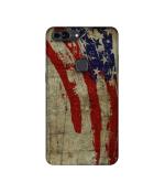 Casotec Vintage American Flag Design Printed Silicon Soft TPU Back Case Cover for Lava Z90
