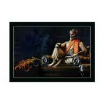 Dharvika Innovations Design 15 Synthetic Chatrapati Shivaji Maharaj Photo Frame Big Size, 14 X 20 Inch