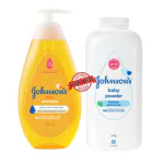 Johnson's Baby No More Tears Baby Shampoo 500ml & Johnson's Baby Powder 400g , Combo Pack