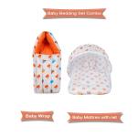 Kiddie Fun BABY MATTRESS WITH NET AND BABY SLEEPING COMBO SET