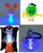 Kavim Kids RA 22464 Plastic (PVC) Rakhi Set (Chota Bheem Doremon Duck n Mice PVC Plastic)