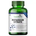 Simply Herbal Potassium Citrate Supplement Capsules - 99 MG - 90 Capsules