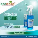 Ecomoms Hand Sanitizer| WHO Formula 75% IPA| Alcohol Based - 500ml (Buy 1Get 1)